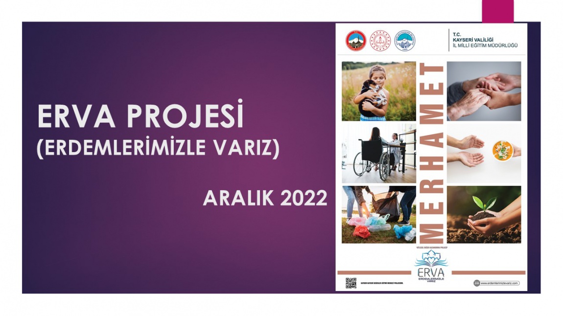 ERVA PROJESİ-ARALIK 2022